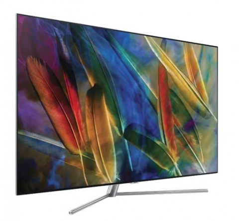 Телевизор LED Samsung 190,5 см QE75Q7FAMUXRU серебристый 1-362 Баград.рф